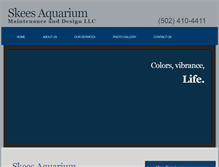 Tablet Screenshot of louisville-aquarium.com